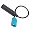 Miniatyrbillede 1 af 2: Radioantennekonverter, Bilstereo Radioantenne Radioantenneadapterledning Radioantenneadapter Banebrydende funktioner