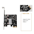 Miniatyrbild 5 av 5: Usb 3.1 Typ C Pcie Expansionskort Pci-e Till 1 Typ C Och 2 Typ A 3.0 Usb Adapter Pci Controller Hu