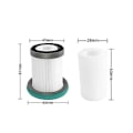 Miniatyrbillede 2 af 5: Udskiftnings Hepa Filter Og Filter Til T11 / T11 Pro Håndholdt Ledningsfri Støvsuger Reservedel S A