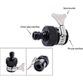 Miniatyrbilde 3 av 5: 2 stk. 16 mm Universal Kran Kobling Adapter Mikser Kjøkken Hageslange Monteringsklemme