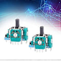 Miniatyrbild 3 av 5: 4 st Analoga Joystick med Joystick-kåpor för 3D Analog Joystick Potentiometer med 2 Joystick Gummiringar