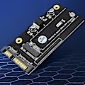 Miniatyrbilde 4 av 5: 20+6 Pin SSD til SATA 2,5 Tommers Adapterkort Konverter for X1 Carbon