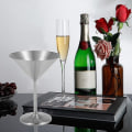 Miniatyrbillede 2 af 2: Rustfrit stål cocktailglas