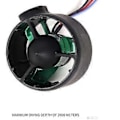 Miniatyrbillede 2 af 5: 350W 12V-24V Propelblade Undervands Thruster Børsteløs Motor 3-Blads Propel til RC Model Skib Båd Dele, CCW