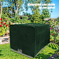 Miniatyrbild 5 av 5: 1000L Vattentank Skyddande Överdrag För IBC Behållare UV Film Skyddande Överdrag, 120100116cm-Fei Yu