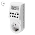 Miniatyrbild 3 av 5: Digital Timer Uttag Elektronisk 24h Kök Timer Programmerbart Uttag EU-kontakt