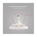 Miniatyrbild 3 av 5: Takfläkt med fjärrkontroll och 30W LED-lampa Tyst takfläkt E27-omvandlare B