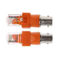 Miniatyrbilde 3 av 5: Chassis Panel Monitor Bnc Hunn Til Rj45 Hann Koaksial Kobler Adapter