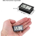 Miniatyrbillede 2 af 5: Mini Hygrometer Termometer Digital Indendørs Fugtighedsmåler Monitor Med Temperatur