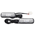 Miniatyrbillede 1 af 5: 2 stk. Bil LED Indvendig Rotte Lampe Ambient Fod Til 10. 2018-2020