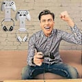 Miniatyrbillede 5 af 5: Game H Monteret Et D H Spare Gamepad H