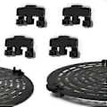 Miniatyrbild 5 av 5: För Instant Vortex Air Fryers, 4 st Premium Gummi, Repskyddande Gummiskydd