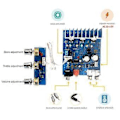 Pikkukuva 4 / 5: TDA2030 15W+15W+30W 2.1 Kanavainen Vahvistin Äänikortti Subwoofer Vahvistin Basson Ulostulo Kaiuttimelle DIY Dual AC12-15V