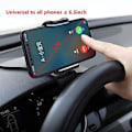 Miniatyrbillede 2 af 5: Bilholder Telefon Dashboard Clip Mount Mobil Cell Stand Smartphone GPS Support