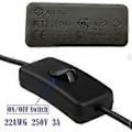 Miniatyrbild 5 av 5: USB Splitter Y-kabel USB 1 Hane till 2 Hona Förlängningssladd Dubbel USB-port Extender Hub Data Laddare Strömdelningsadapter