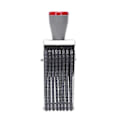 Miniatyrbillede 5 af 5: 8 Cifret Bet Bogstav Nummer Rullende Gummistempel Em Diy Scra R H