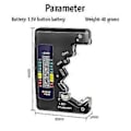 Miniatyrbillede 4 af 4: Universal batteridetektor til husholdningsapparater, digital display batteridetektor