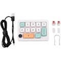 Miniatyrbillede 2 af 5: 13 Taster Makro Programmerbar Hot Swappable Mekanisk Switch 7 Farve RGB Lys Gaming Mini Tastatur Numerisk Tastatur Hvid