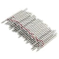 Miniatyrbilde 2 av 5: 50 stk. Profesjonell Neglepoleringsslipehode Neglebor Bits Manikyrverktøy Tilbehør F‑1,8 mm / 0,1 tommer