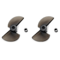 Miniatyrbild 1 av 5: 2st Ft012-9 Roder Akterpropeller 2 Blad Propeller För Ft012 2.4g Borstlös Rc Båt Reservdelar