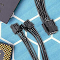Pikkukuva 2 / 5: 10kpl 20cm Näytönohjain 8 Pin Naaras - 2x8p(6+2)pin Jatkojohto Pcie Pci 1