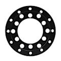 Miniatyrbillede 4 af 5: Ratadapter, Ratadapter Sort Ratnavsadapter Ratnavsadapterplade Solid Ydeevne