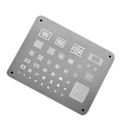 Miniatyrbillede 1 af 4: Stål Reballing Stencil Kit til Elektronik Smartphone Computer Reparation