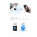 Miniatyrbilde 3 av 5: 150mbps Tann 4.0 Usb 2.4g Plug and Play Wifi Mottaker Drive Wifi Adapter For Laptop Deskt