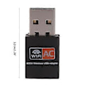 Miniatyrbillede 5 af 5: Højhastigheds USB WiFi Adapter Rtl8811cu Wifi5 Trådløse Netværkskort til Windows, Op til 600Mbps Trådløse Dongler