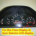 Miniatyrbild 3 av 5: Instrumentpanel LCD-skärm Instrumentklusterdisplay För C-klass W202 E-klass W208 Clk W210 Slk 170 Höger