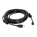 Miniatyrbilde 2 av 5: Mini Usb B Type 5pin Høyre D 90 Grader Til Usb 2.0 Datakabel Med Emi Ferrittkjerne 5