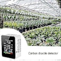 Miniatyrbild 3 av 5: Multifunktionell 5-i-1 Co2-mätare Digital Temperatur- och Fuktighetstestare Koldioxid Tvoc Hcho Detektor Luftkvalitetsmonitor