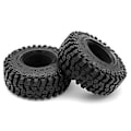 Pikkukuva 4 / 5: 4kpl 125mm 2.2 Kumirenkaat Pyörät 1/10 Rc Crawler -auto Axialille