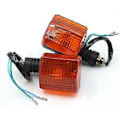 Miniatyrbilde 3 av 5: Motorsykkel Blinklys Scooter Indikator Deler Motorsykkel Blinklys Lampe Gul Blinklys For