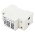 Miniatyrbilde 5 av 5: Spenning Strøm Beskyttelse Auto Reset Digitalt Display Over Under Spenning Beskyttelsesenhet For Hjem Hotell 2p 220v Ac 63a