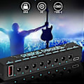 Miniatyrbillede 3 af 5: 5V Guitarpedaler Strømforsyning med 8 Udgange Bærbar Pedalboard Strømforsyning Guitar Effekt Strømforsyning