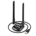 Pikkukuva 3 / 5: AX5400M Langaton verkkokortti, ajuriton USB3.0 pöytätietokone 5G/6G langaton WiFi-vastaanotin/lähetin