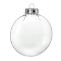 Miniatyrbilde 1 av 5: Julekule i plast, gjennomsiktig, til å fylle, til DIY-prosjekter, julepynt, bryllup, bursdagsfest, hjemmedekorasjon, julepynt
