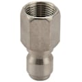 Miniatyrbillede 5 af 5: Less Stål Trykadapter Sæt G3/8 Tommer