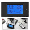 Miniatyrbild 2 av 4: PZ-021 20A Digital AC LCD Spänning Ström Effekt Energimätare Testare Amperemeter Voltmeter