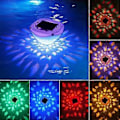 Pikkukuva 2 / 5: Värikkäät kelluvat valot vedenpitävä kalaprojektorilamppu kelluva uima-allas LED-valo RGB vilkkuva kylpyammelamppu