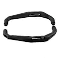 Miniatyrbilde 4 av 5: Motorsykkel Bakre Passasjerhåndtak Grab Bar Rail Armlene For Tenere 700 Tenere700 Xtz T7 2019-2021(bl