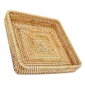 Miniatyrbillede 3 af 5: Vævet Serveringsbakke, Rattan Bakke Bordplade Organisering Rattan Bakke Vævet Bakke Gennemprøvet og Pålidelig