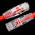 Pikkukuva 2 / 5: 50 kpl Cat6 Rj45 -liitin Utp-kaapeli Etet 8p8c Cat 6 modulaariset pistokkeet 6,5 mm Rj45:llä