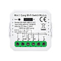 Miniatyrbillede 1 af 5: Tuya WiFi Smart Switch Modul med Fjernbetjening Smart Home DIY Afbryderrelæ Fungerer med Alexa