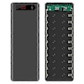 Miniatyrbillede 5 af 5: L10 LCD Display DIY Power Bank Boks Flad til Hoved Batterioplader Ydre til Etui
