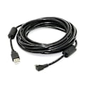 Miniatyrbild 1 av 5: Mini Usb B Typ 5pin Höger D 90 Grader Till Usb 2.0 Datakabel Med Emi Ferritkärna 5
