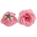 Miniatyrbilde 2 av 5: 20 stk. Kunstig Blomsterhode Corolla DIY Bryllupsdekorasjon Diameter 65mm - Rosa