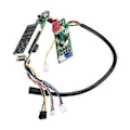 Miniatyrbilde 1 av 5: Dashboard for F2 / F2plus Elektrisk Sparkesykkel KickScooter Bluetooth Board LED Display Skjerm Instrument