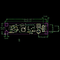 Pikkukuva 5 / 5: Langaton DMX512 2.4G PCB-moduulikortti LED-lavavalojen ohjain 2 in 1 lähetin-vastaanotin antennilla DIY-sarja